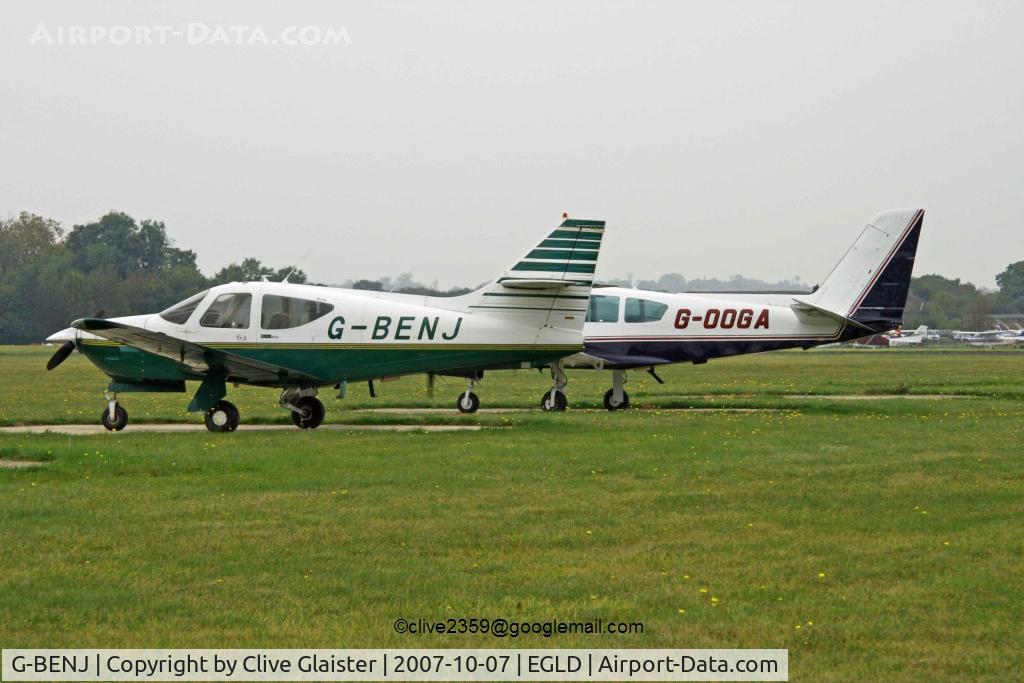 G-BENJ, 1976 Rockwell Commander 112B C/N 522, Previous ID: N1391J