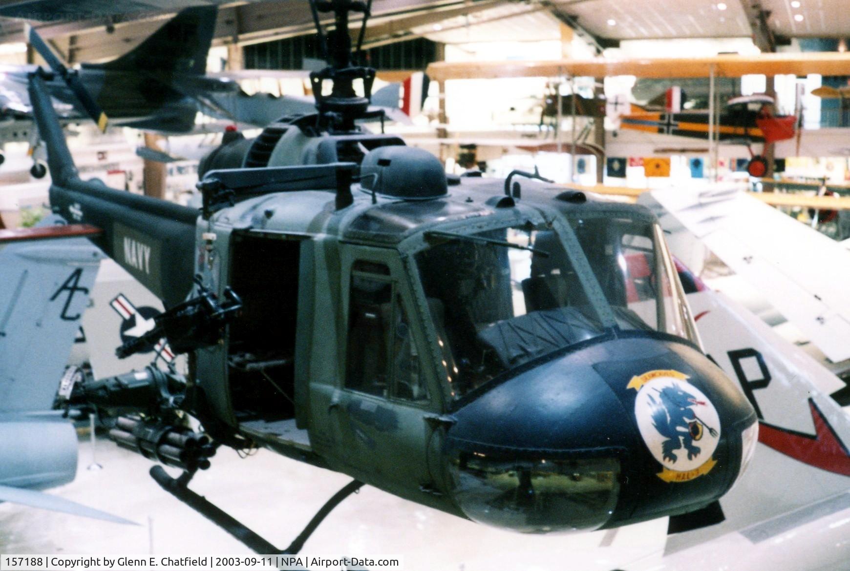 157188, 1970 Bell HH-1K Iroquois C/N 6312, HH-1K at the National Museum of Naval Aviation