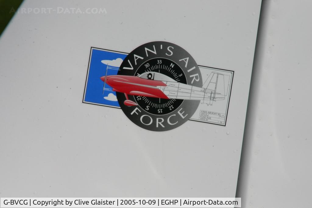 G-BVCG, 1994 Vans RV-6 C/N PFA 181-11783, HEX: 4037F5
