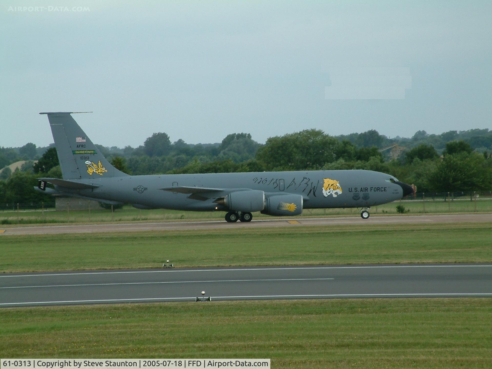 61-0313, 1961 Boeing KC-135R Stratotanker C/N 18220, Royal International Air Tattoo 2005
