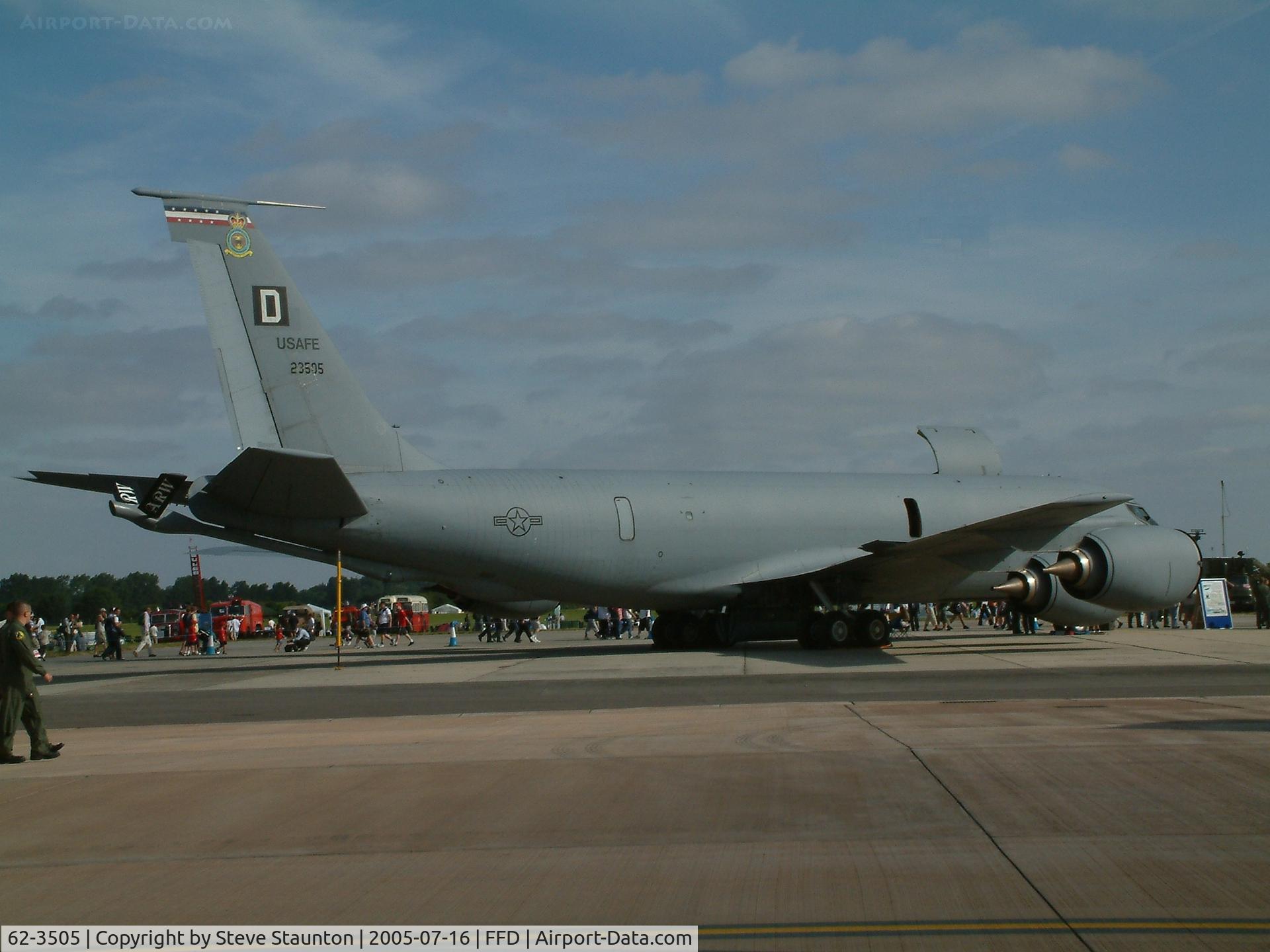 62-3505, 1962 Boeing KC-135R Stratotanker C/N 18488, Royal International Air Tattoo 2005