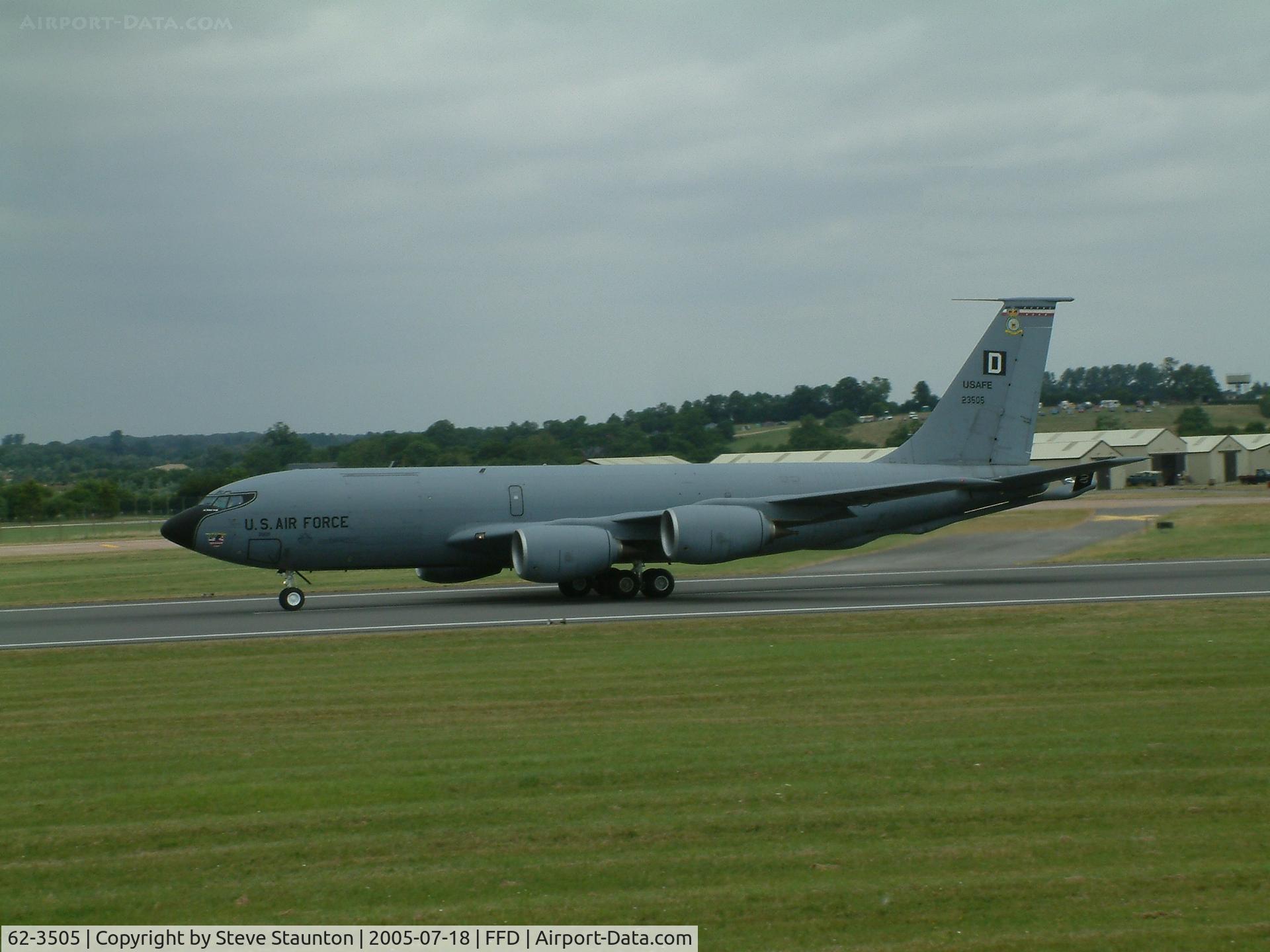 62-3505, 1962 Boeing KC-135R Stratotanker C/N 18488, Royal International Air Tattoo 2005