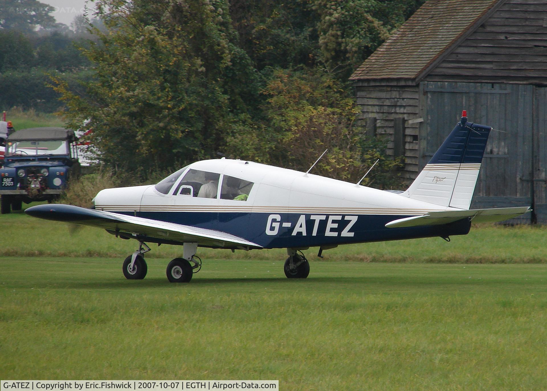 G-ATEZ, 1965 Piper PA-28-140 Cherokee C/N 28-21044, 1. G-ATEZ at Shuttleworth October Air display