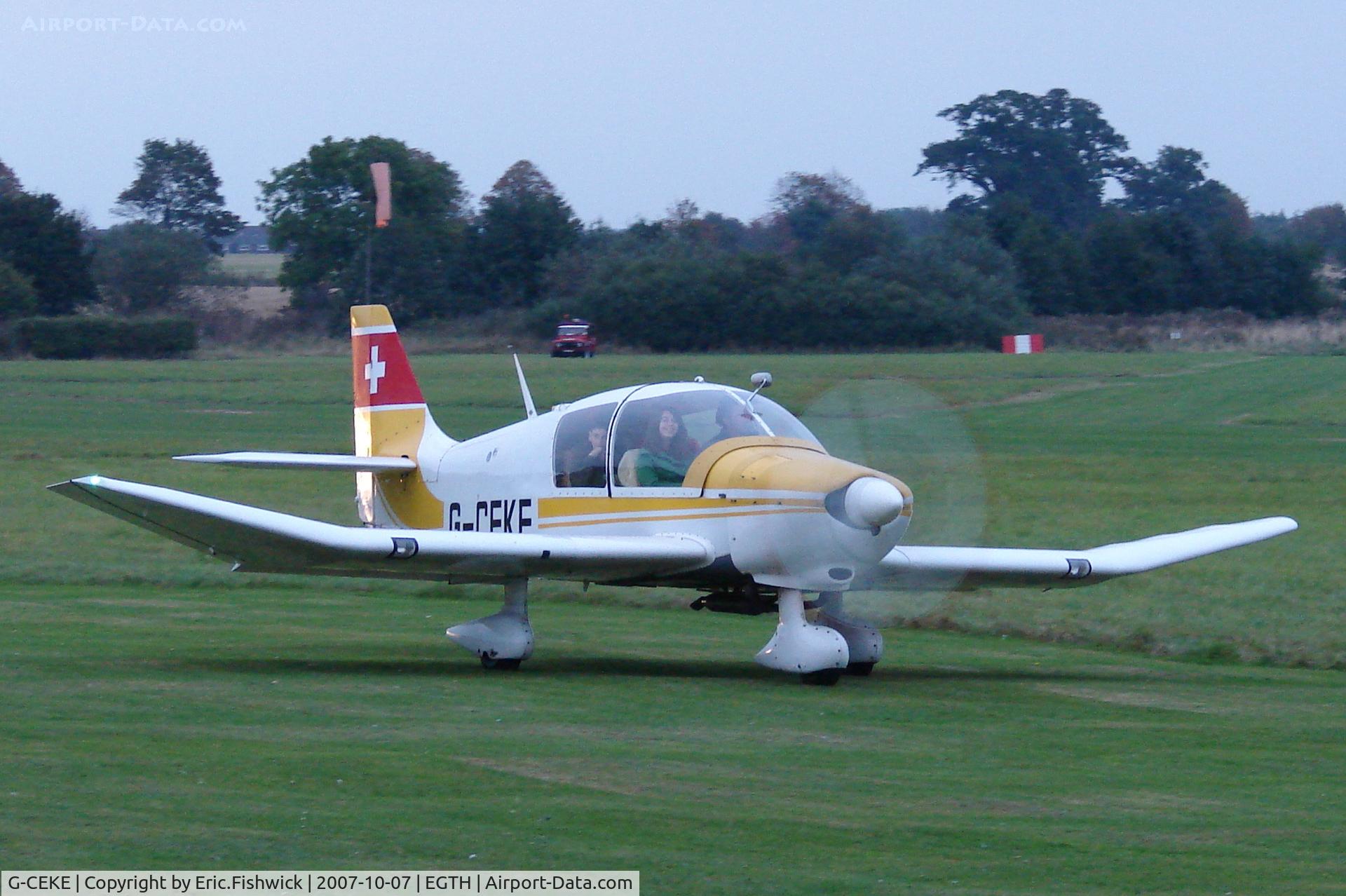G-CEKE, 1974 Robin DR-400-180 Regent Regent C/N 943, 3. G-CEKE at Shuttleworth October Air display