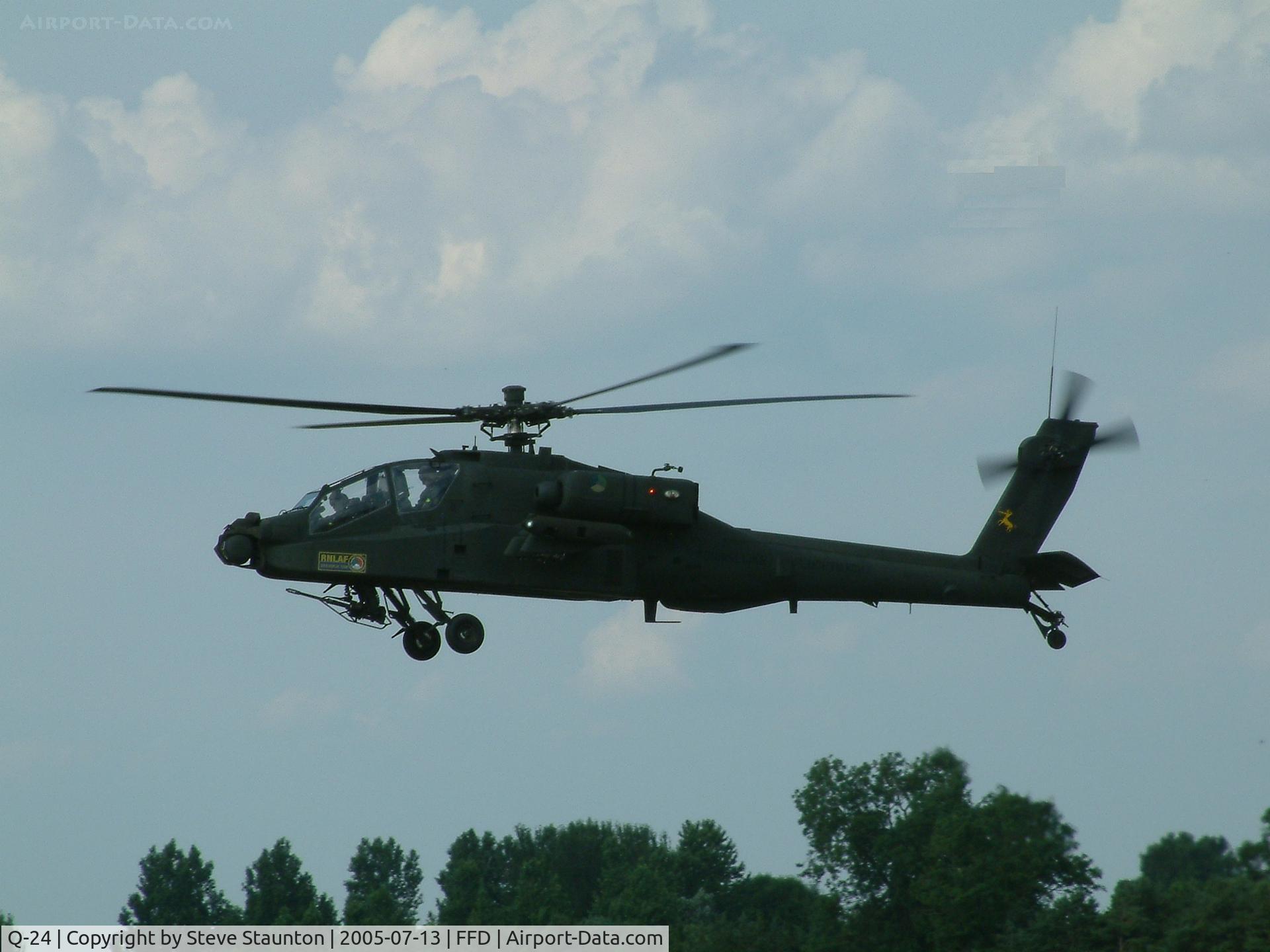 Q-24, 1998 Boeing AH-64D Longbow Apache C/N DN024, Royal International Air Tattoo 2005