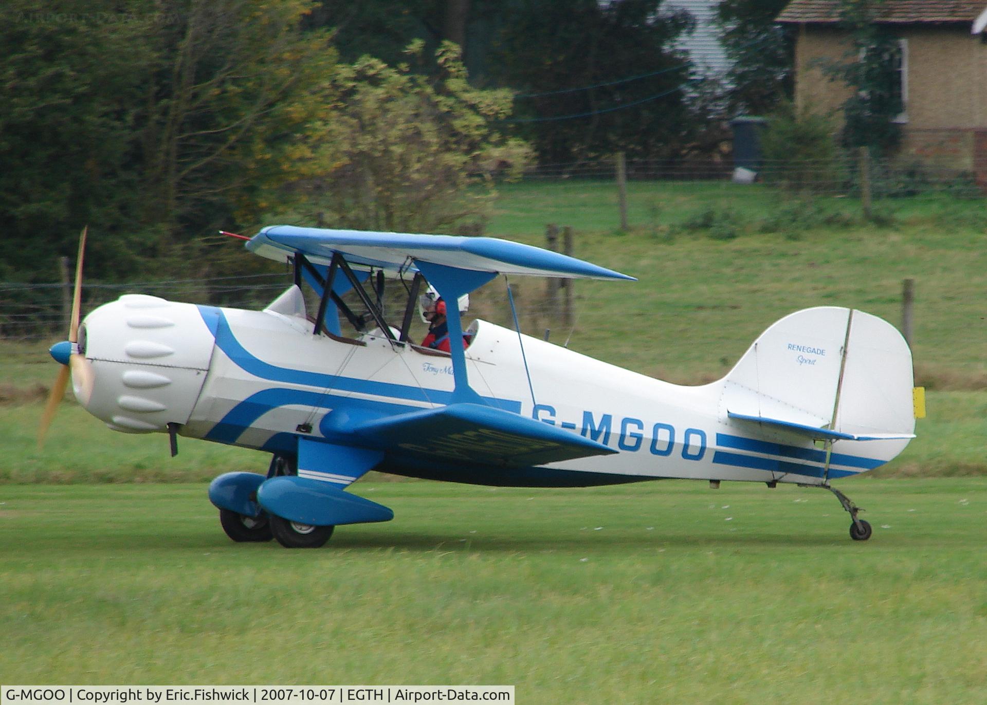 G-MGOO, 1990 Murphy Renegade Spirit UK C/N PFA 188-11580, 1. G-MGOO at Shuttleworth October Air display