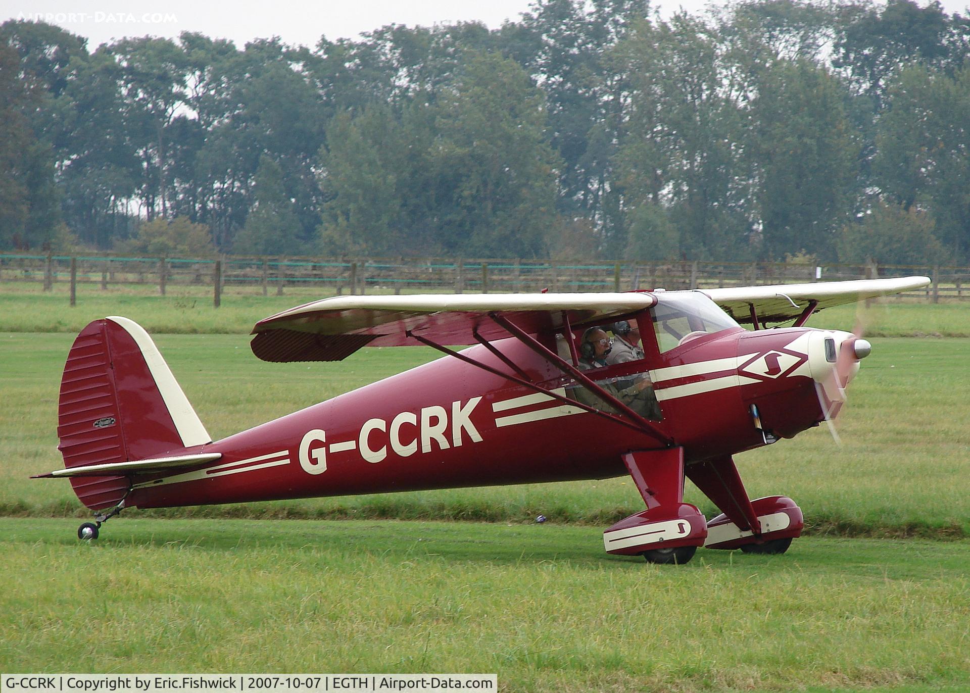G-CCRK, 1946 Luscombe 8A C/N 3186, 2. G-CCRK at Shuttleworth October Air display