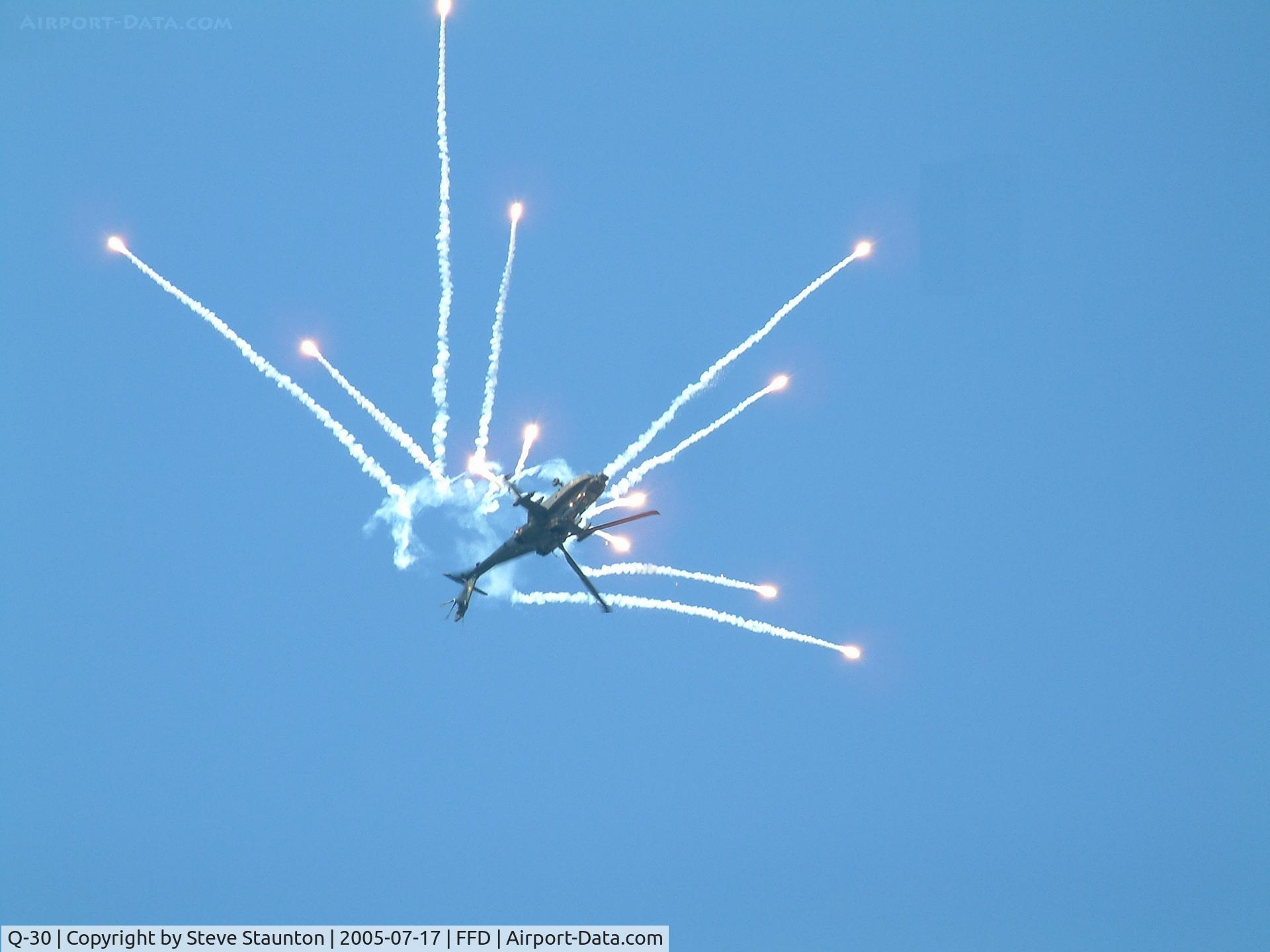 Q-30, Boeing AH-64D Longbow Apache C/N DN030, Royal International Air Tattoo 2005