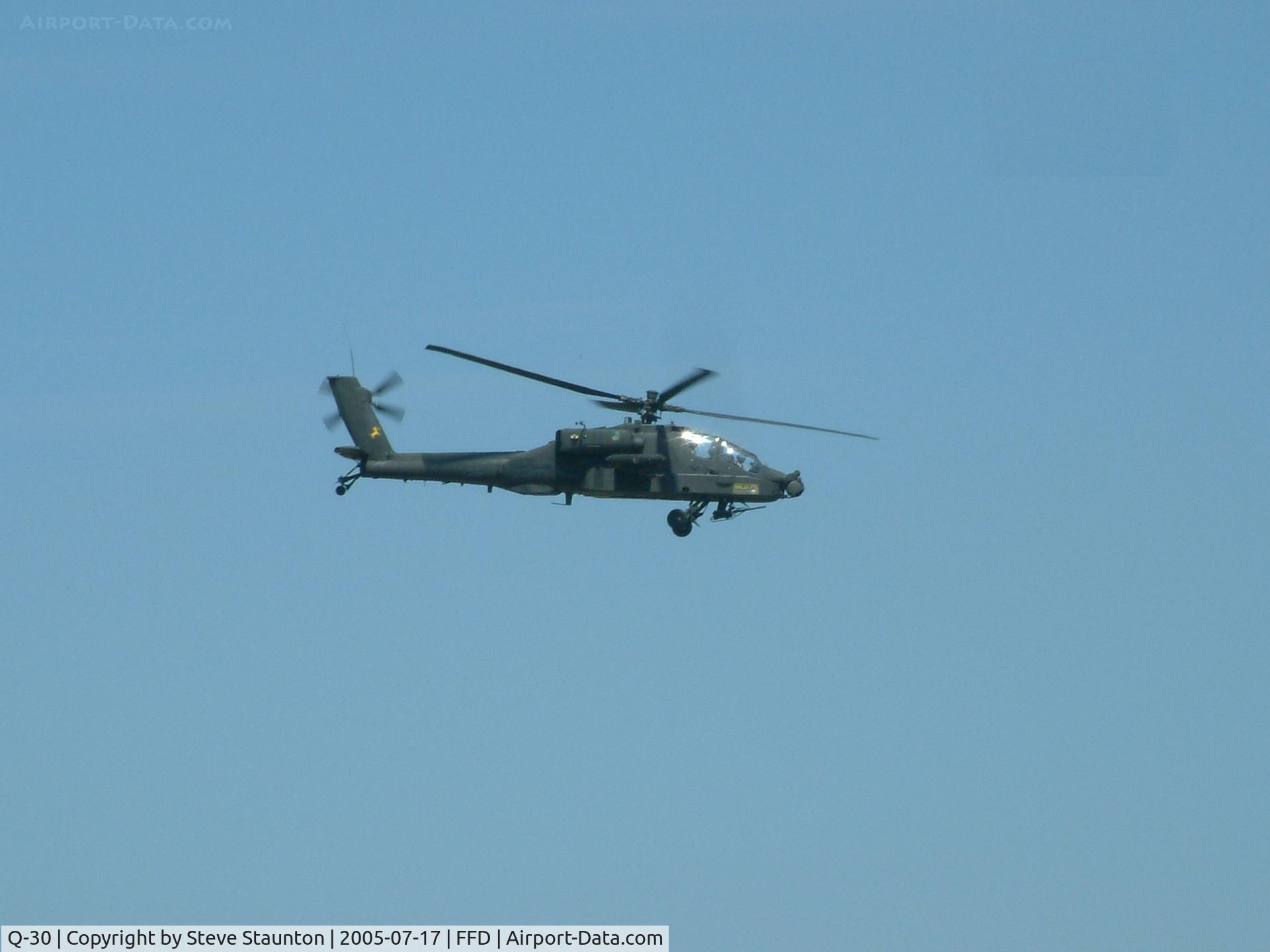 Q-30, Boeing AH-64D Longbow Apache C/N DN030, Royal International Air Tattoo 2005