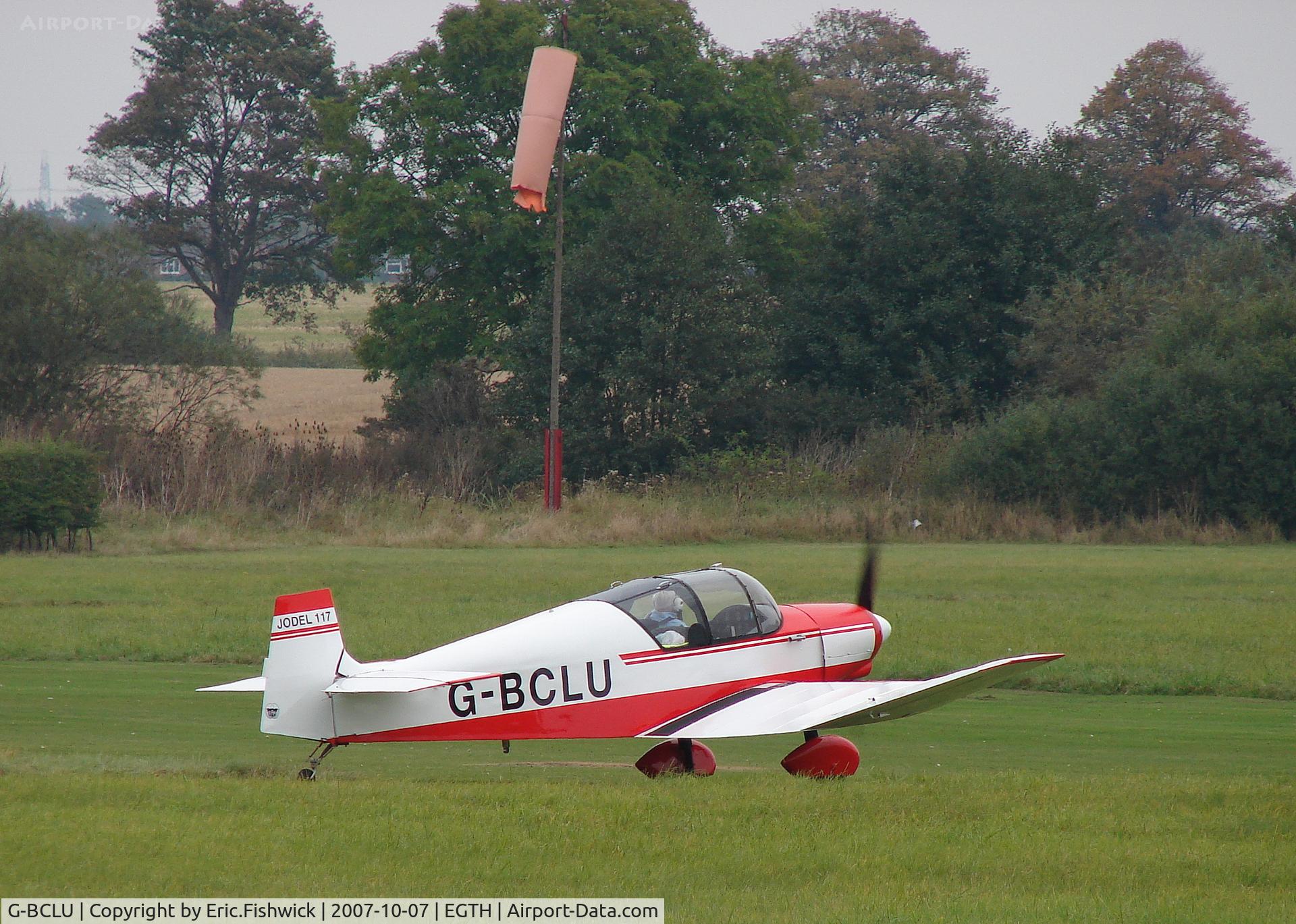 G-BCLU, 1957 SAN Jodel D-117 C/N 506, 2. G-BCLU at Shuttleworth October 2007 Air display