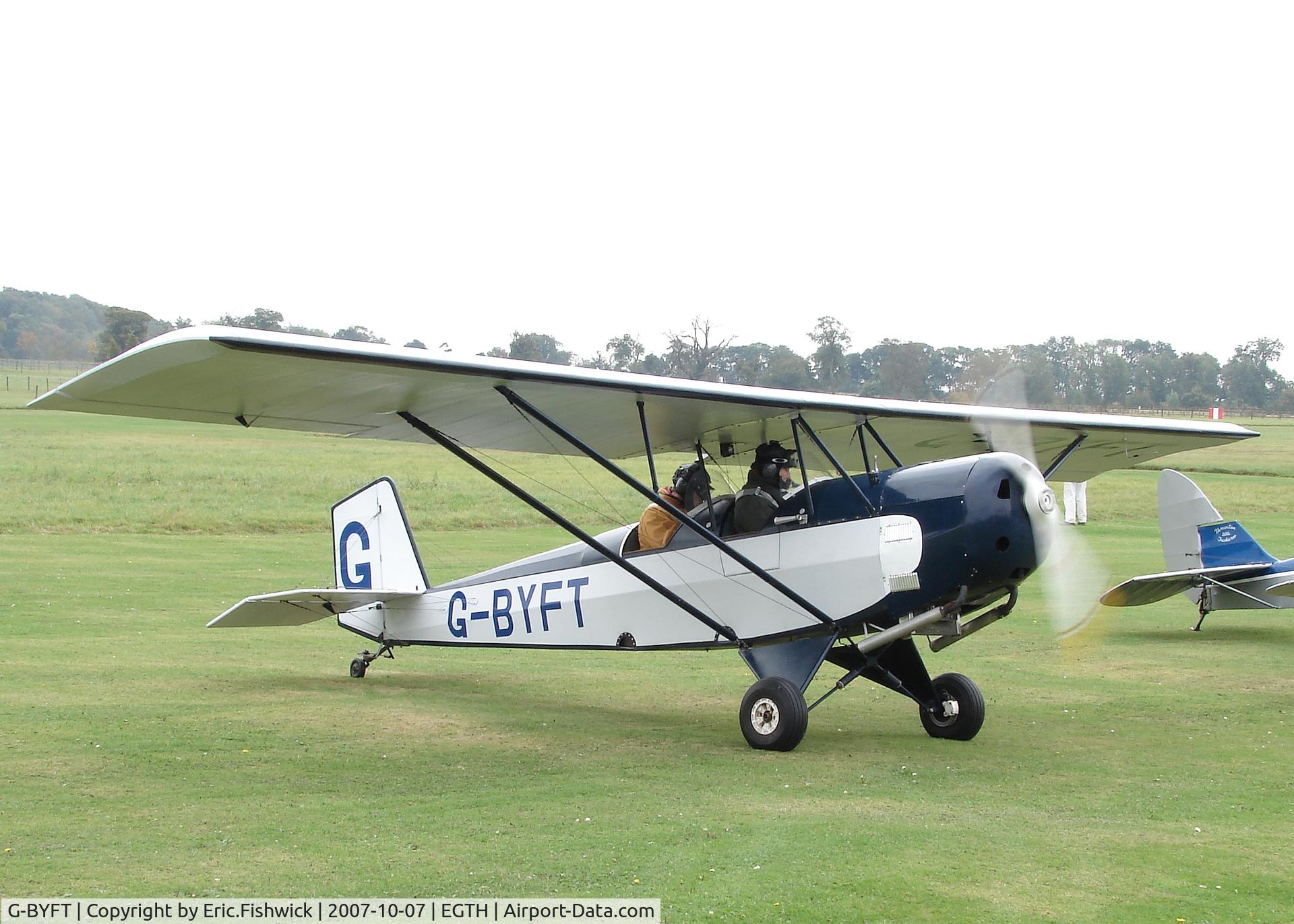 G-BYFT, 2003 Pietenpol Air Camper C/N PFA 047-13057, 3. G-BYFT at Shuttleworth October Air display