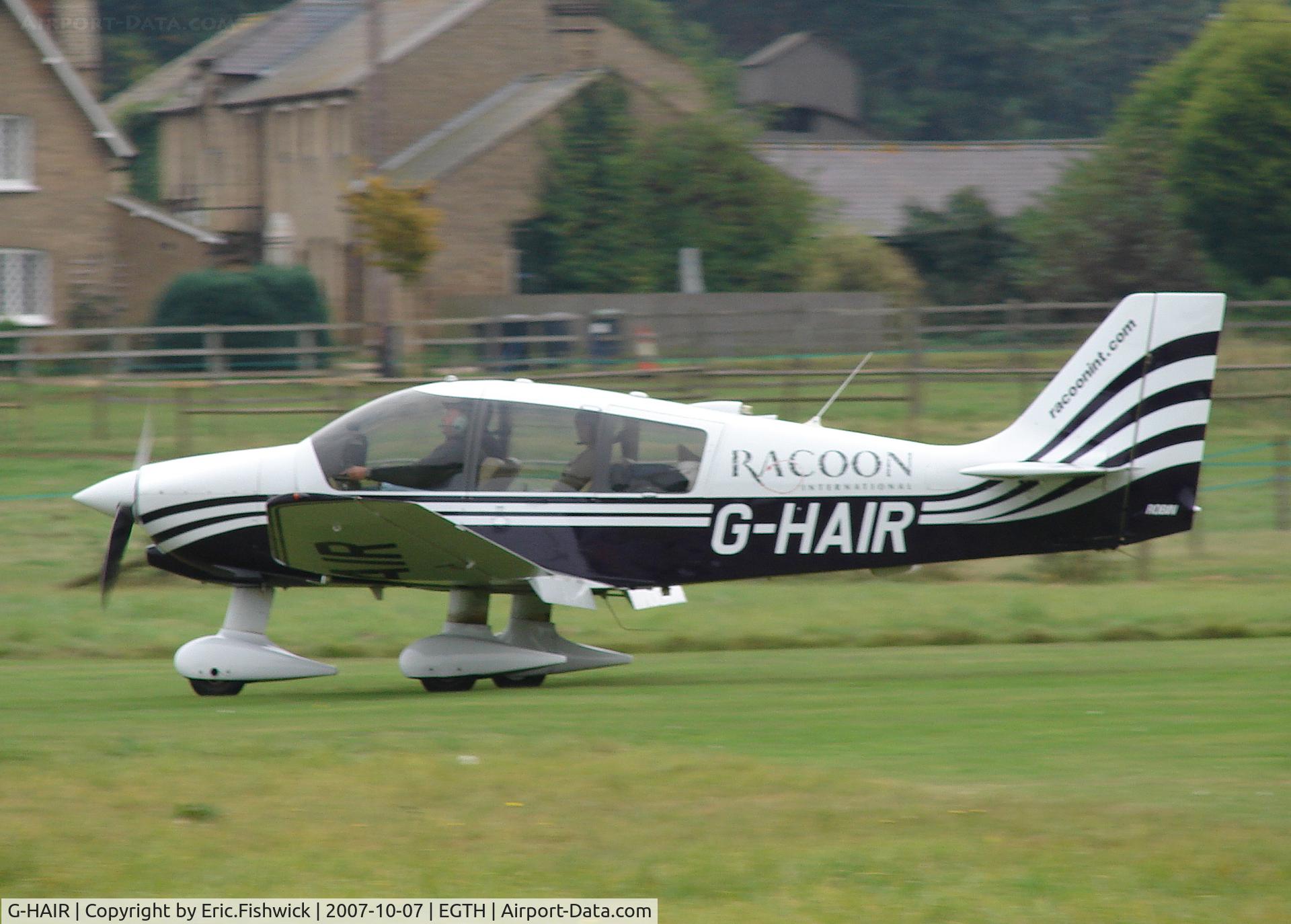 G-HAIR, 2000 Robin DR-400-180 Regent Regent C/N 2479, 1. G-HAIR at Shuttleworth October Air display