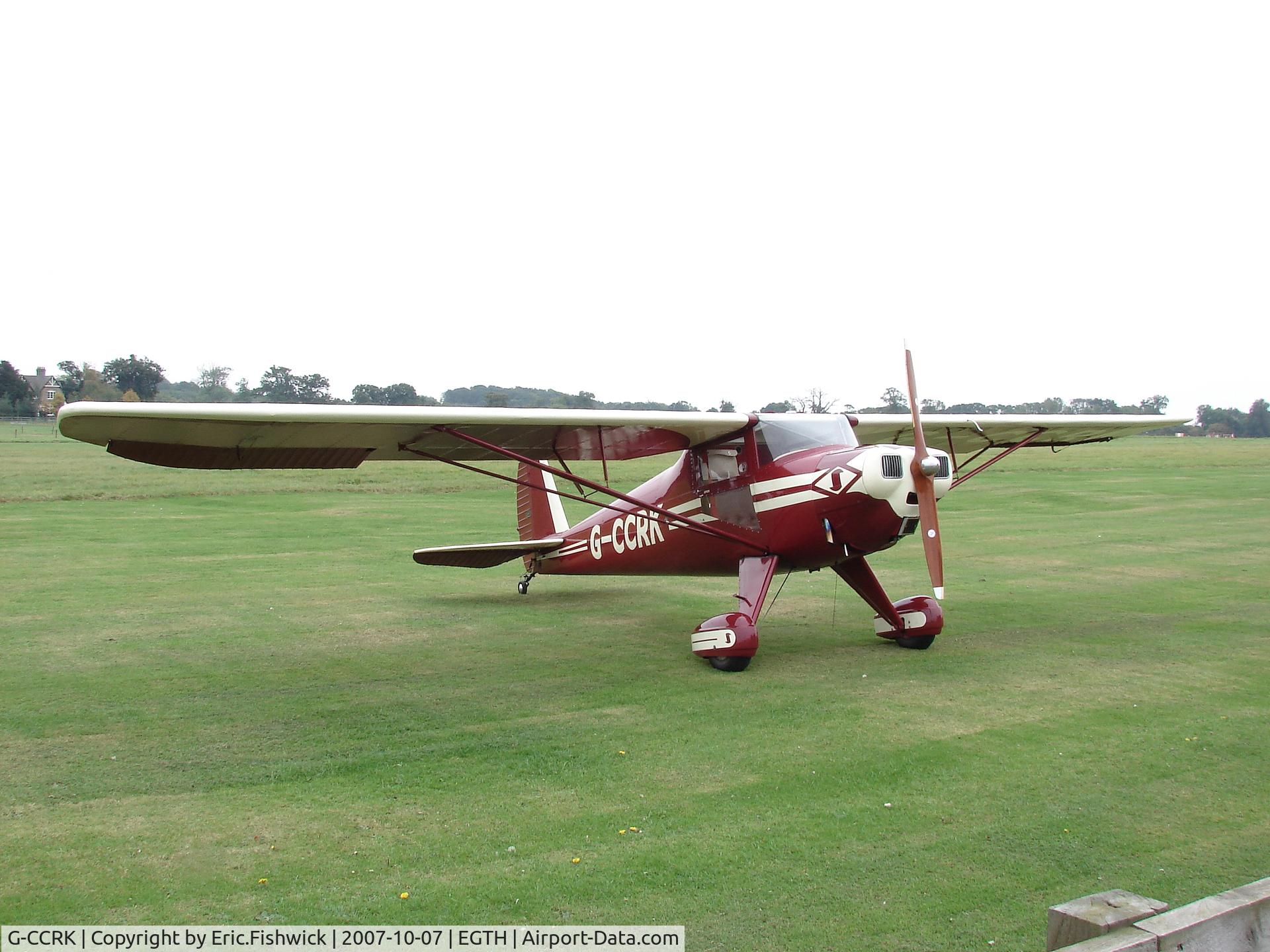 G-CCRK, 1946 Luscombe 8A C/N 3186, 3. G-CCRK at Shuttleworth October Air display