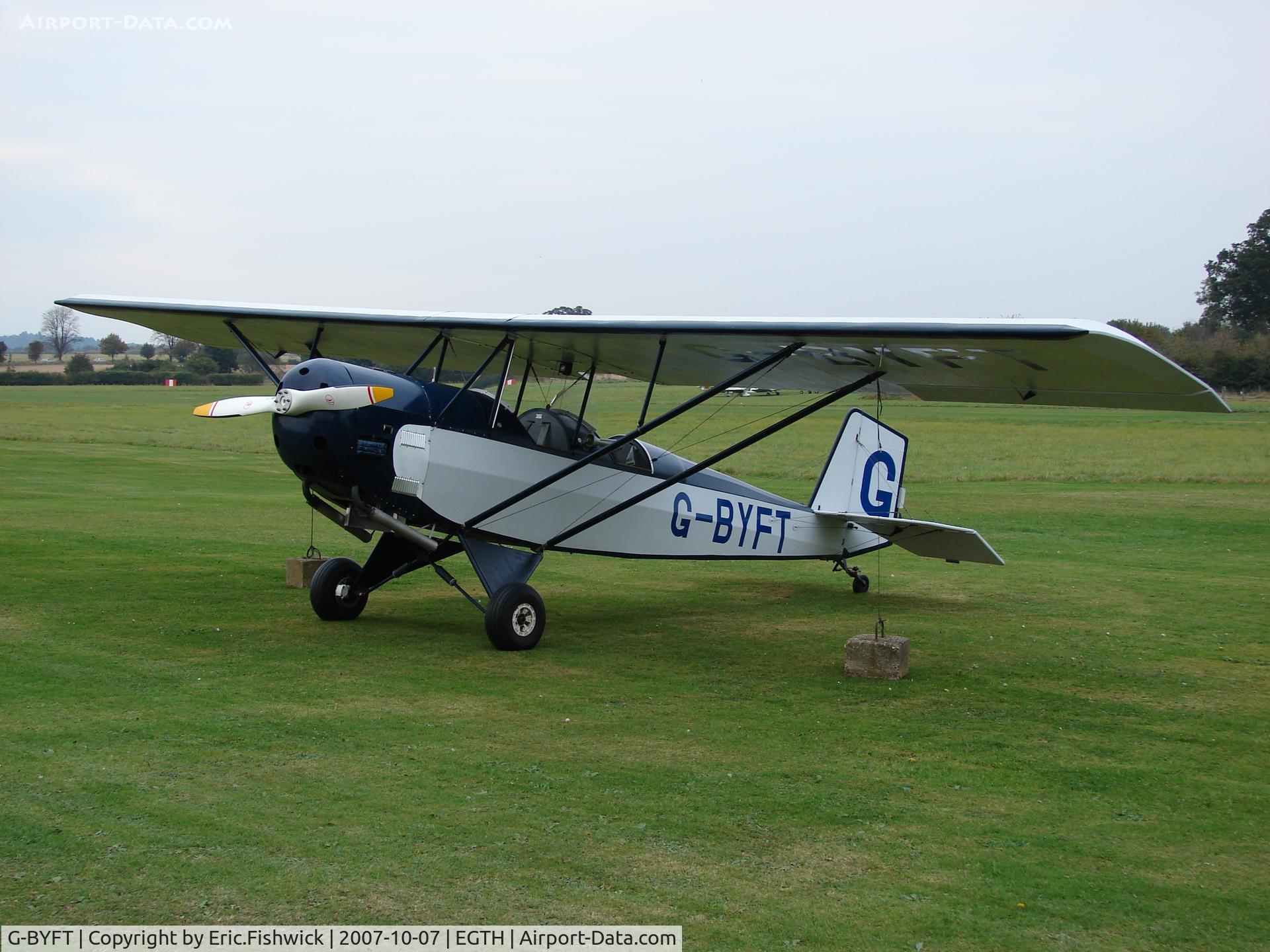 G-BYFT, 2003 Pietenpol Air Camper C/N PFA 047-13057, 3. G-BYFT at Shuttleworth October Air display