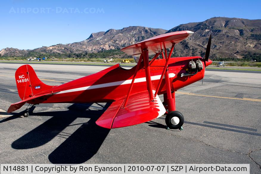 N14881, 1936 Rose Parrakeet A-1 C/N 105, Rose Aeroplane Parrakeet
