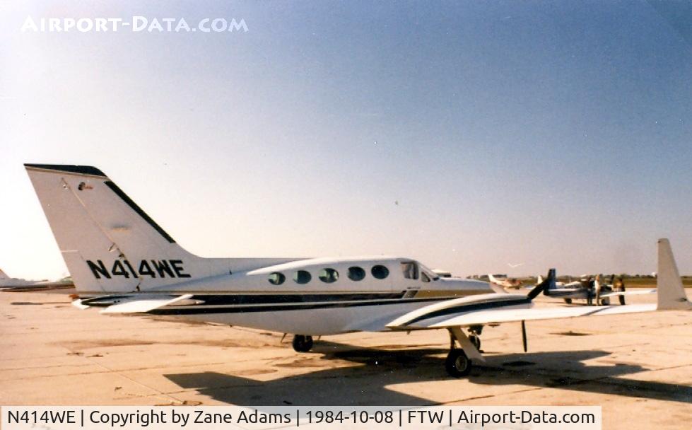 N414WE, 1979 Cessna 414A Chancellor C/N 414A0309, On the ramp at Meacham Field