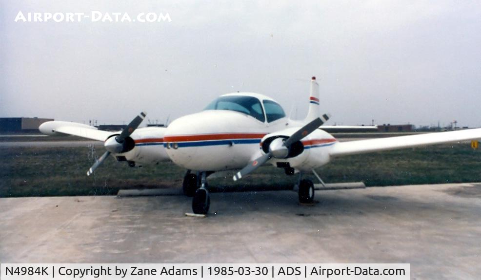 N4984K, 1949 Riley-Temco D-16 Twin Navion C/N TTN-30 (NAV-4-1984), Twin Navion at Addison