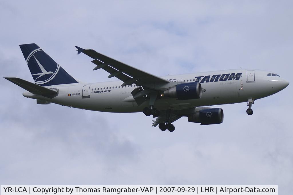 YR-LCA, 1992 Airbus A310-325 C/N 636, Tarom Airbus A310
