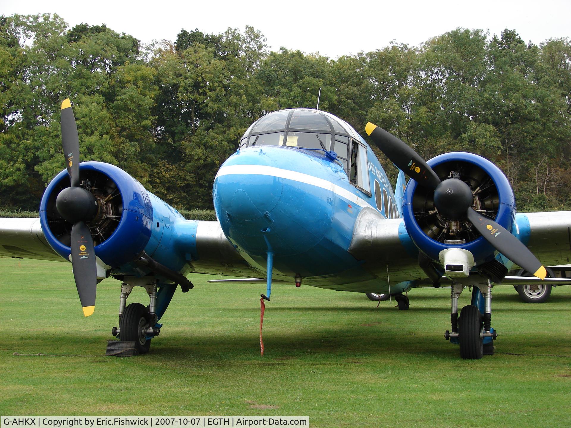 G-AHKX, 1946 Avro 652A Anson C.19 Series 2 C/N 1333, 4. G-AHKX at Shuttleworth October Air Display