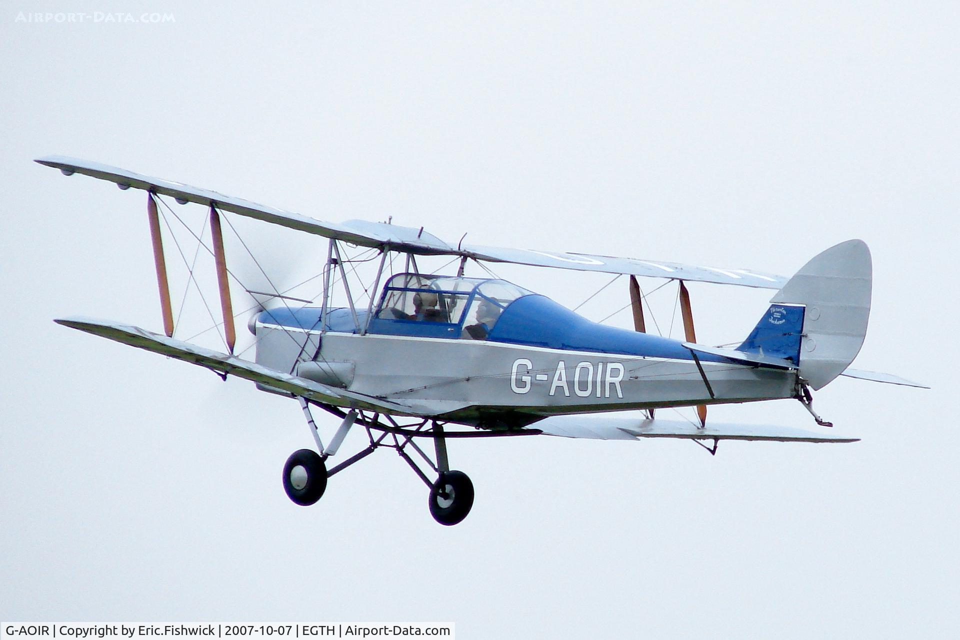 G-AOIR, 1943 Thruxton Jackaroo C/N 82882, 4. G-AOIR at Shuttleworth Autumn Air Display October, 2007