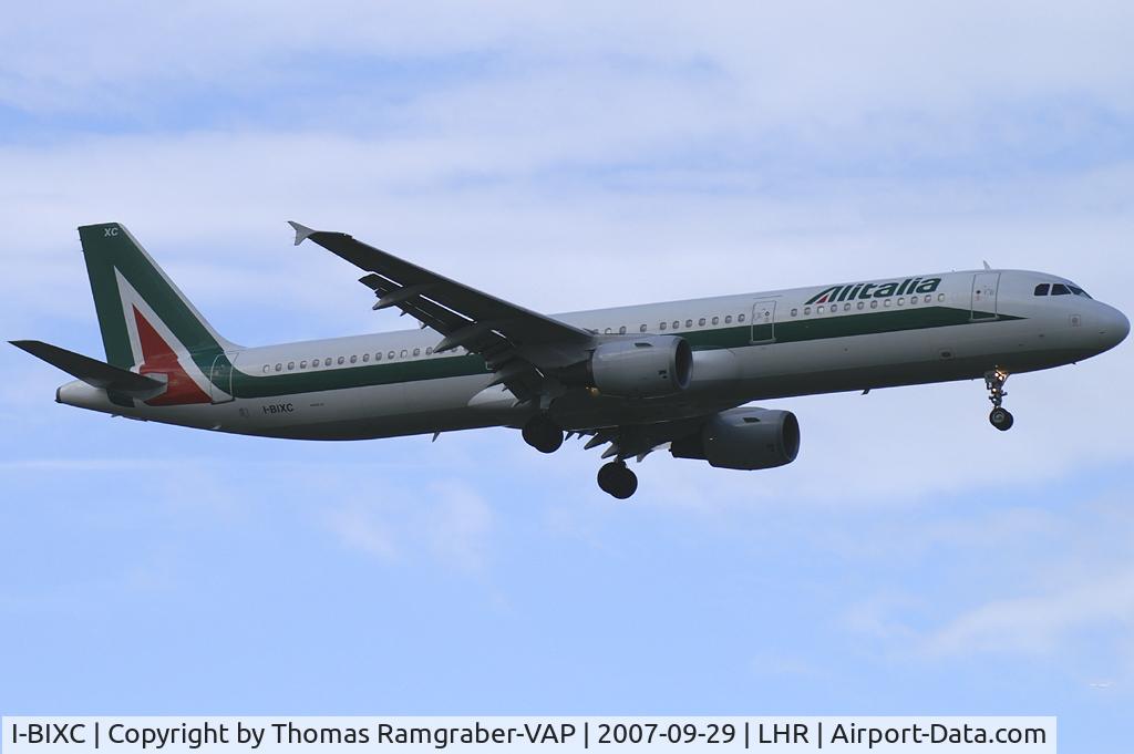 I-BIXC, 1995 Airbus A321-112 C/N 526, Alitalia Airbus A321