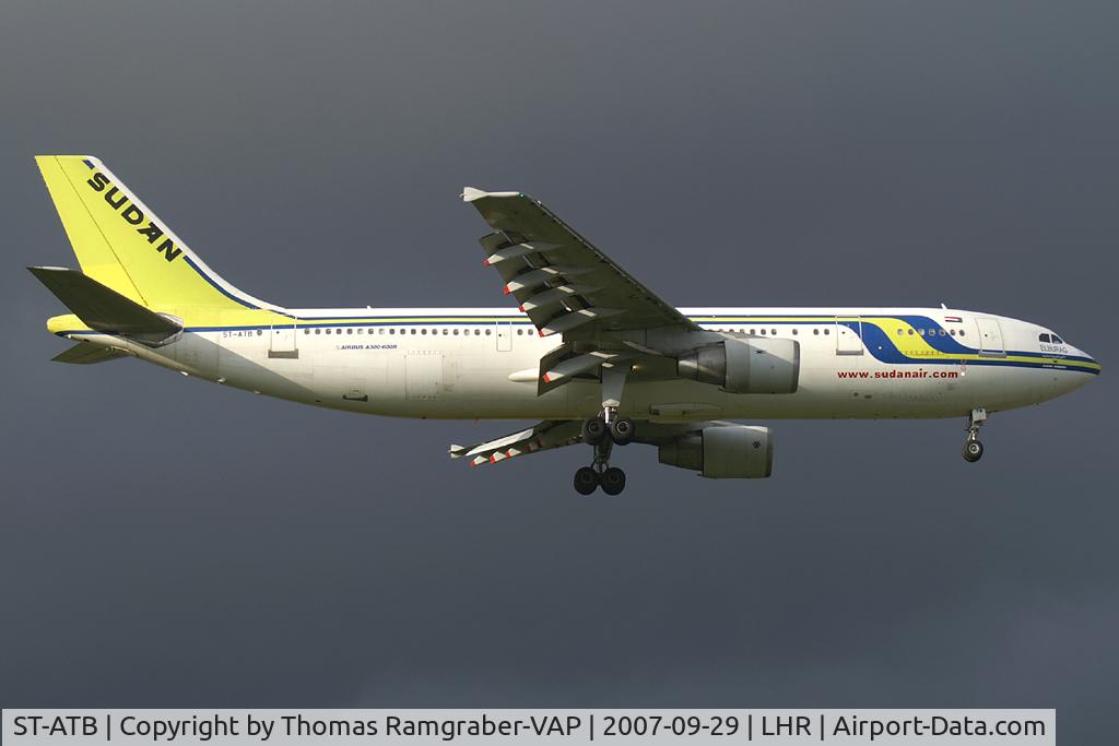ST-ATB, 1992 Airbus A300B4-622R C/N 666, Sudan Airways Airbus A300-600