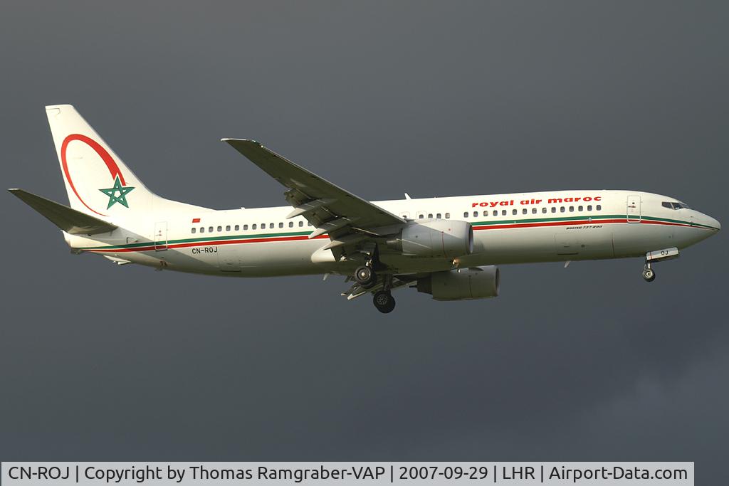CN-ROJ, 2006 Boeing 737-85P C/N 33979, Royal Air Maroc Boeing 737-800