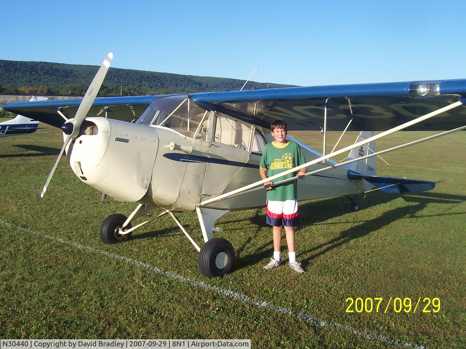 N30440, 1940 Piper J4A-S C/N 41227, J4A-s at Grimes Fall Fly-in