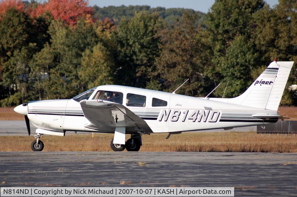 N814ND, 1989 Piper PA-28R-201 Cherokee Arrow III C/N 2837045, STORCK!