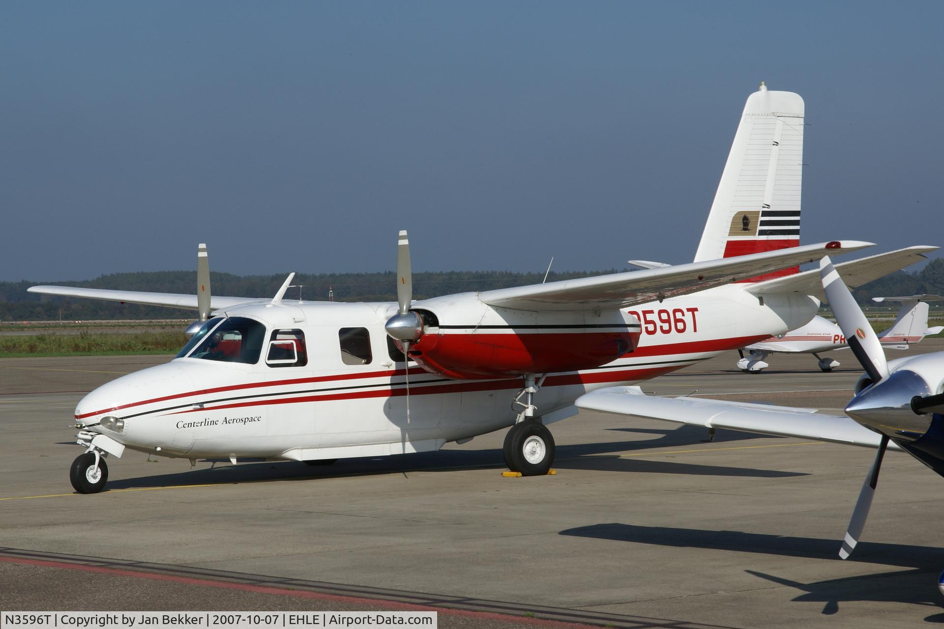N3596T, 1959 Aero Commander 500 C/N 752, Lelystad Holland
