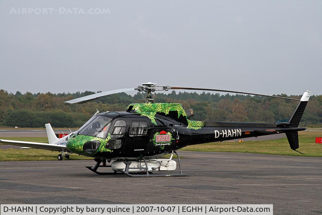 D-HAHN, Eurocopter AS-350B-2 Ecureuil Ecureuil C/N 9003, AEROSPATIALE AS350