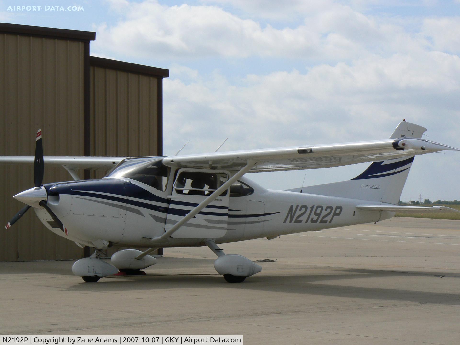 N2192P, 2005 Cessna 182T Skylane C/N 18281668, on the ramp at Arlington Muni - Van Bortel