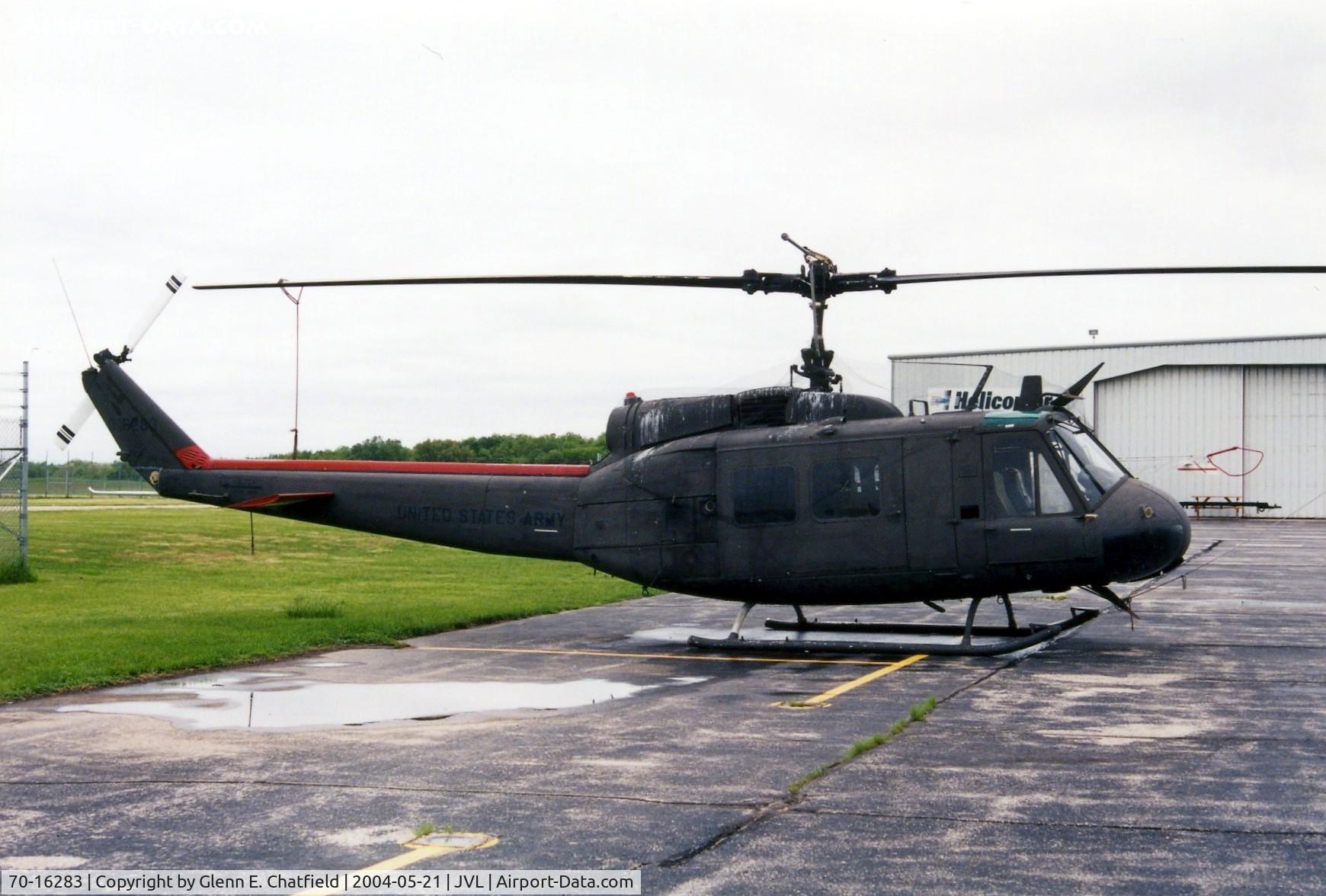 70-16283, 1970 Bell UH-1H Iroquois C/N 12588, UH-1H at the mechanic school