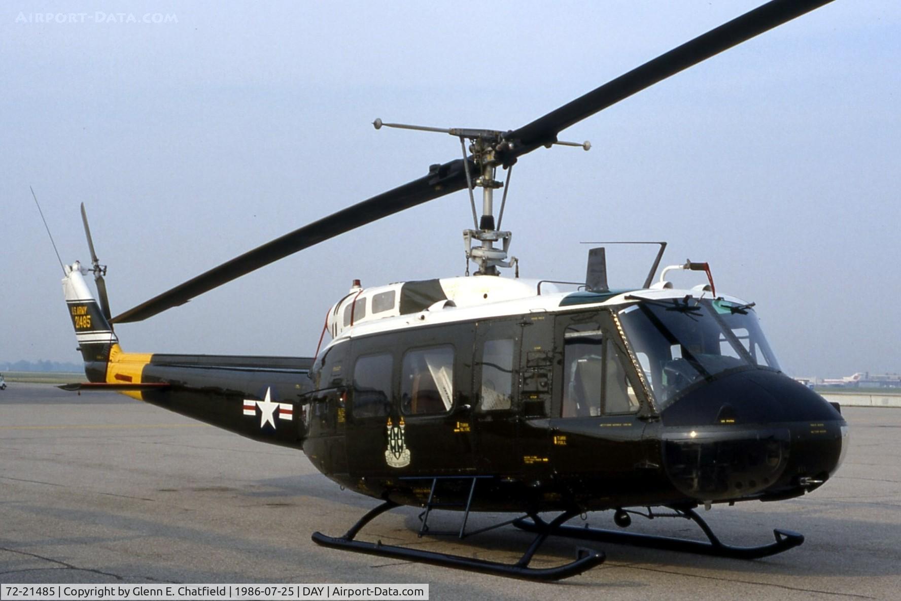 72-21485, 1972 Bell UH-1H Iroquois C/N 13184, UH-1H at the Dayton International Air Show
