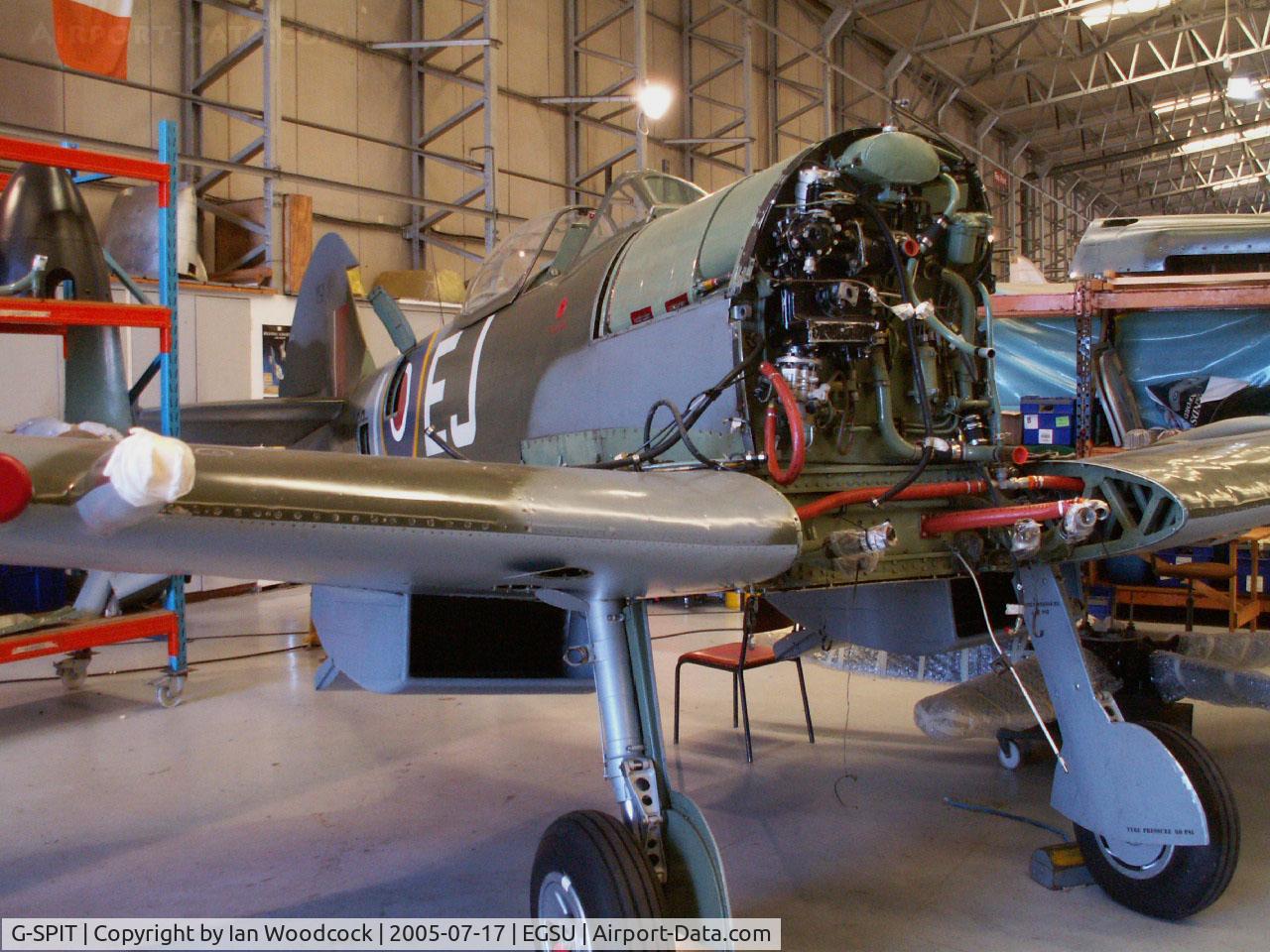 G-SPIT, 1944 Supermarine 379 Spitfire FR.XIV C/N 6S/649205, Spitfire FR.XIV/Duxford (MV268)
