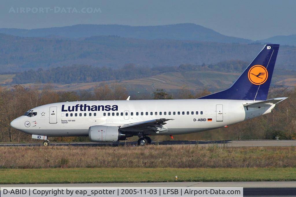 D-ABID, 1990 Boeing 737-530 C/N 24818, a