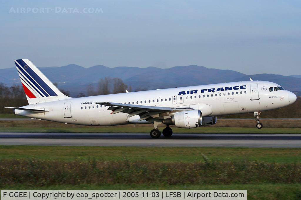 F-GGEE, 1989 Airbus A320-111 C/N 0016, arrival from Paris ORY