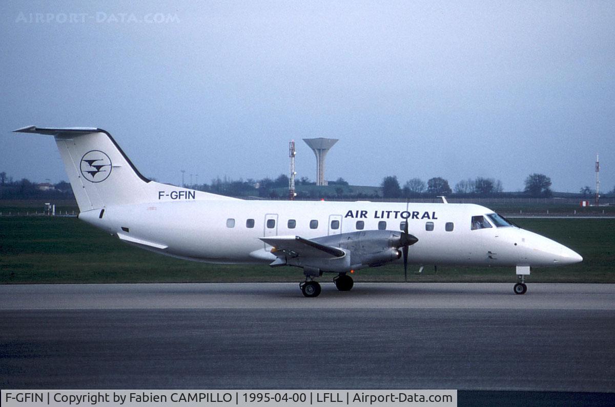 F-GFIN, 1986 Embraer EMB-120ER Brasilia C/N 120014, Air Littoral