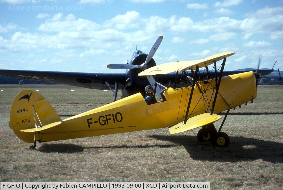 F-GFIO, Stampe-Vertongen SV-4C C/N 695, 695