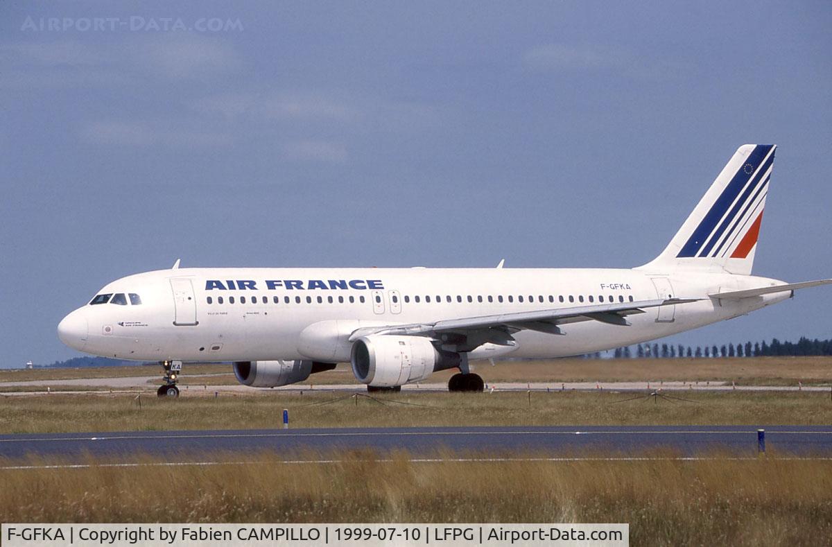 F-GFKA, 1987 Airbus A320-111 C/N 005, Air France