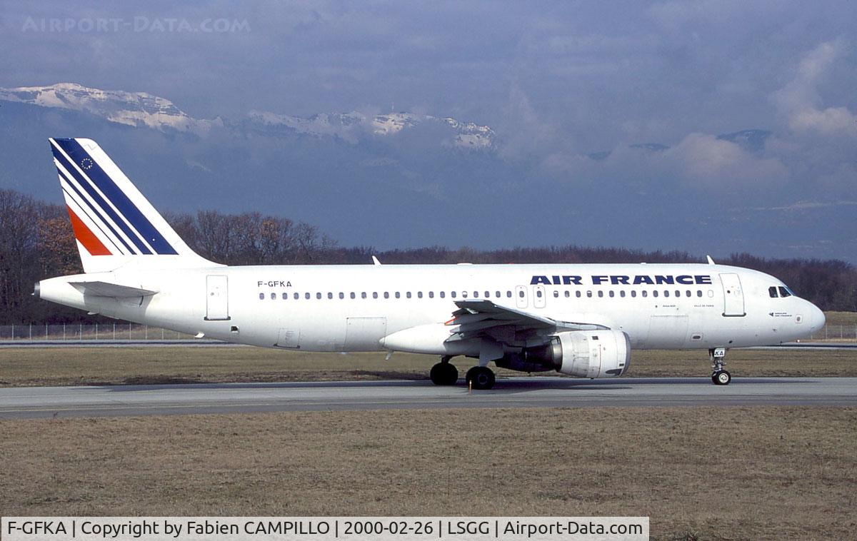 F-GFKA, 1987 Airbus A320-111 C/N 005, Air France