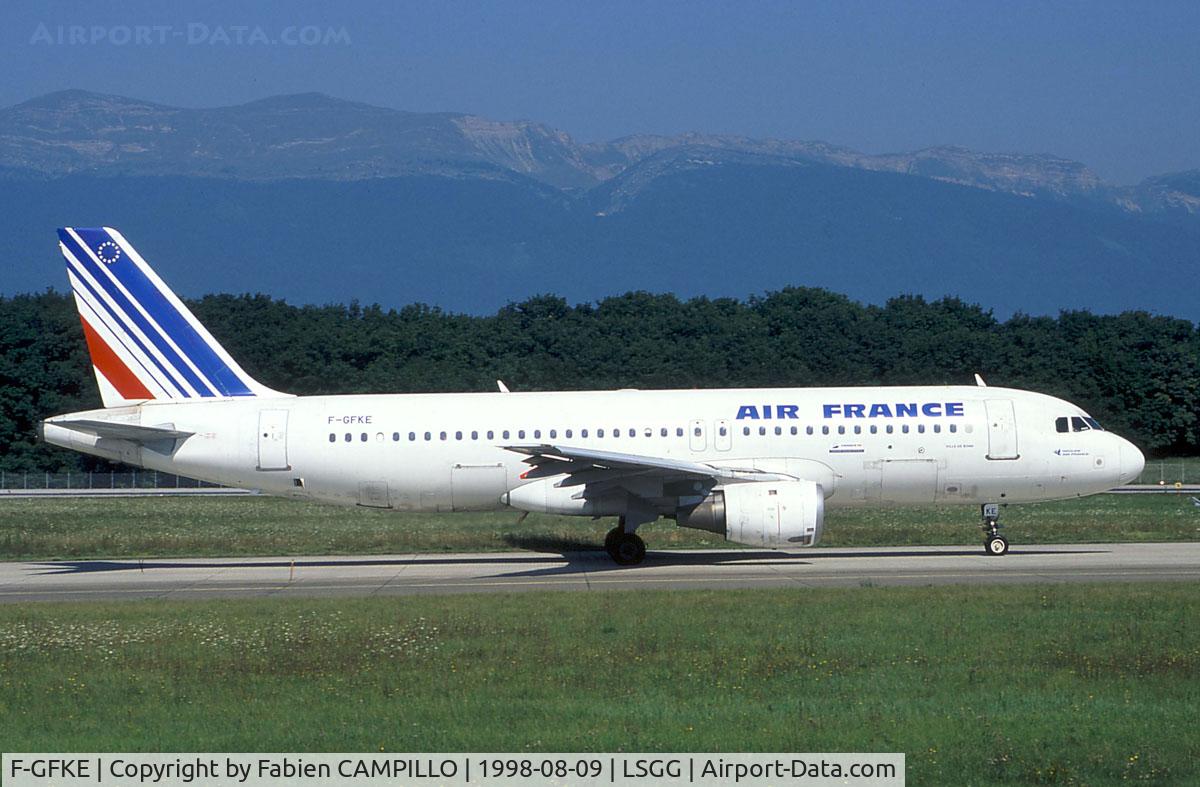 F-GFKE, 1988 Airbus A320-111 C/N 0019, Air France