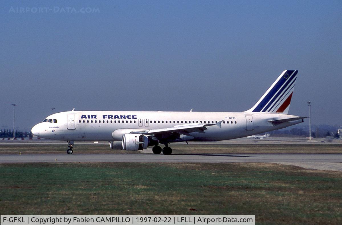 F-GFKL, 1990 Airbus A320-211 C/N 0101, Air France