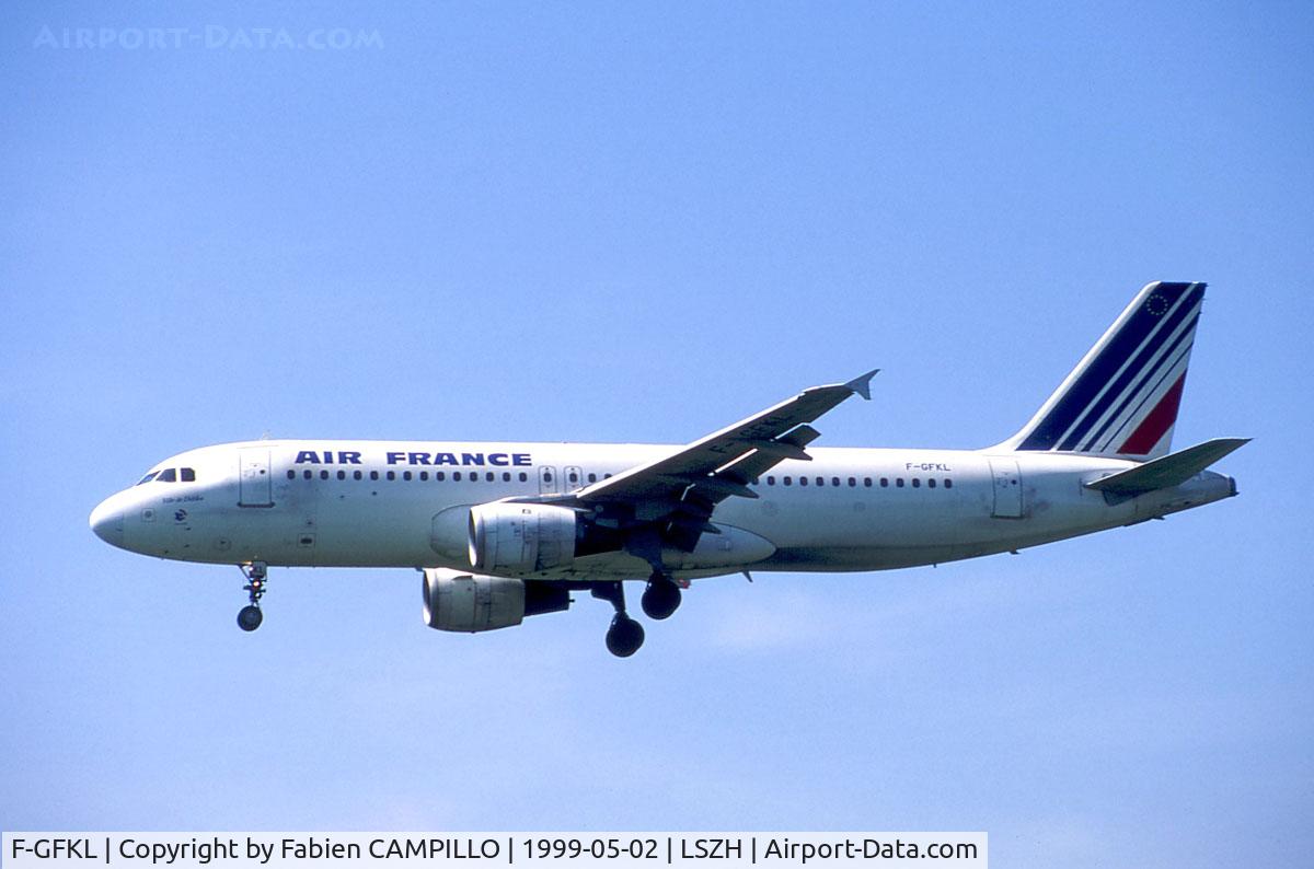 F-GFKL, 1990 Airbus A320-211 C/N 0101, Air France