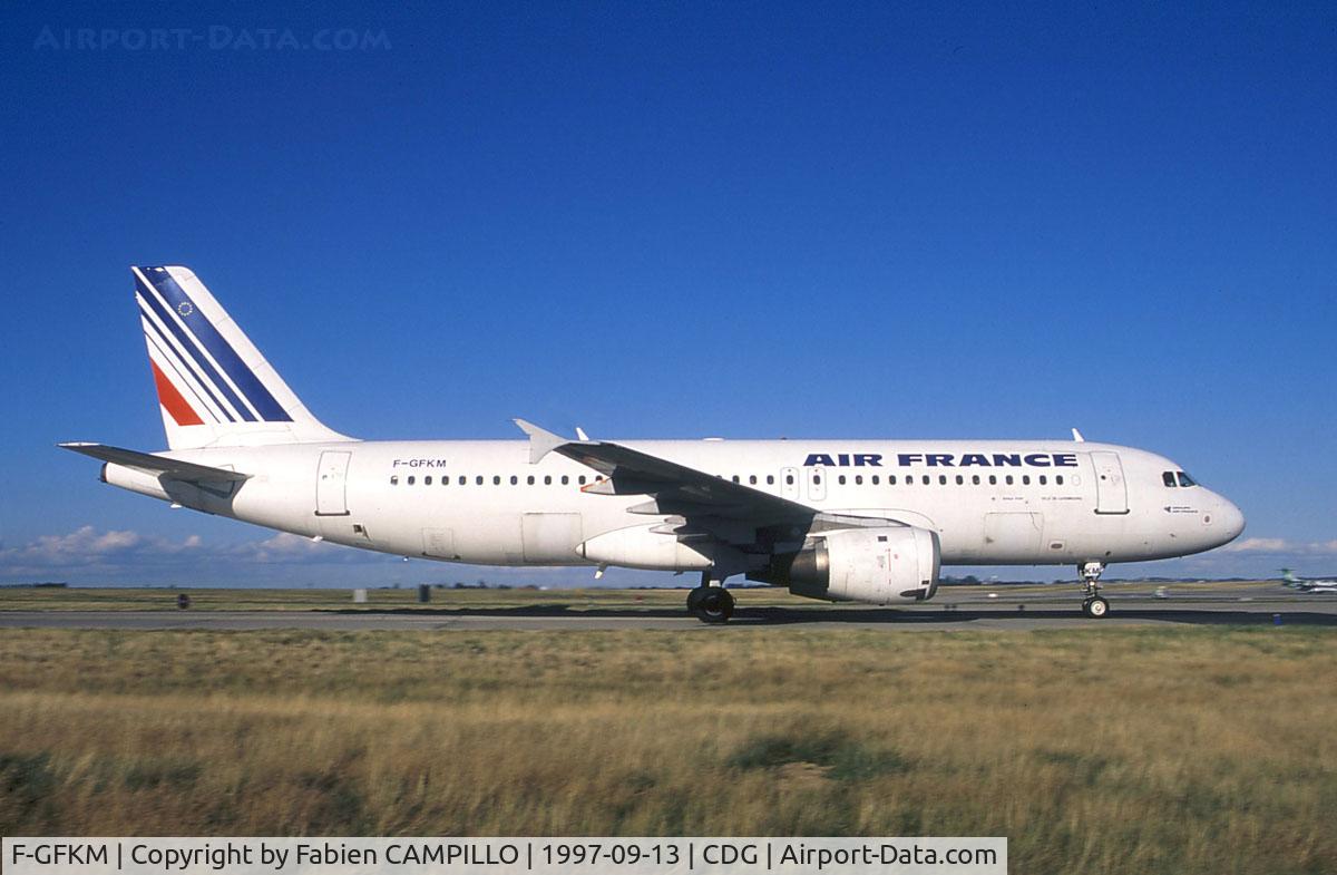 F-GFKM, 1990 Airbus A320-211 C/N 0102, Air France