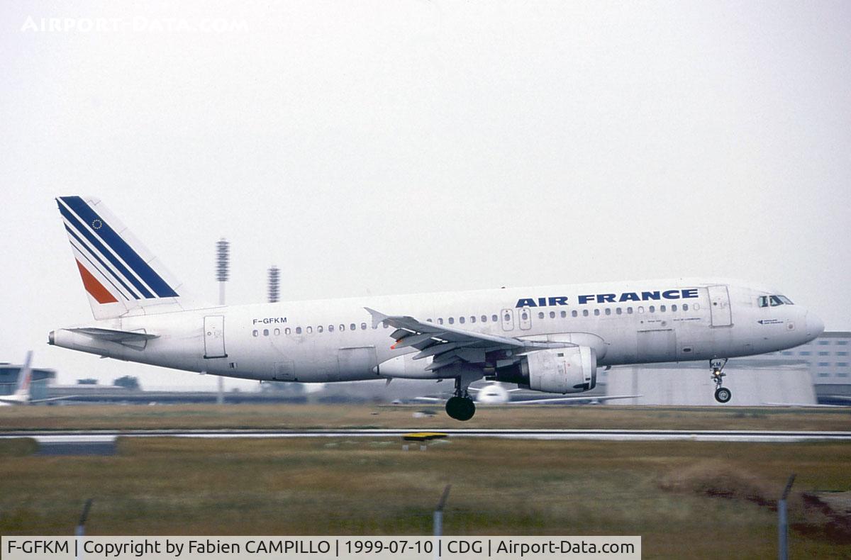 F-GFKM, 1990 Airbus A320-211 C/N 0102, Air France