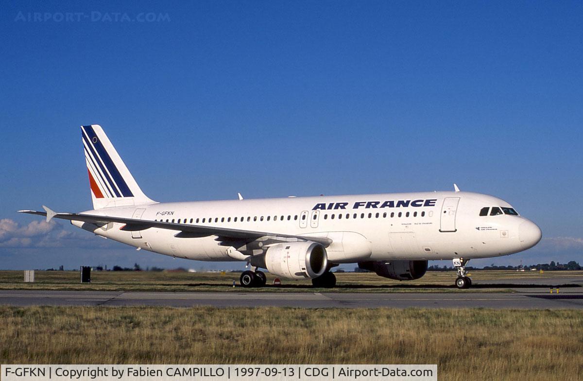 F-GFKN, 1990 Airbus A320-211 C/N 0128, Air France