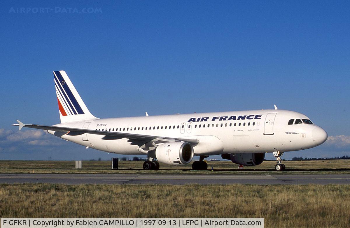 F-GFKR, 1991 Airbus A320-211 C/N 0186, Air France
