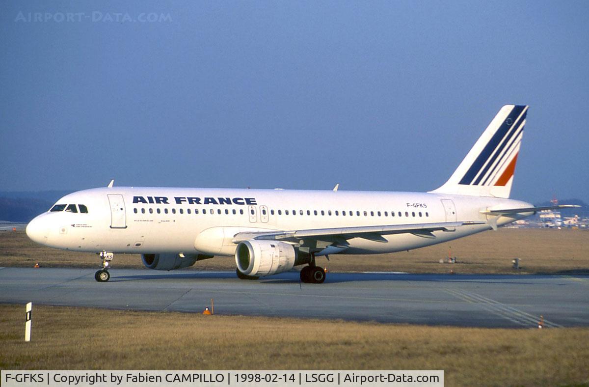 F-GFKS, 1991 Airbus A320-211 C/N 0187, Air France