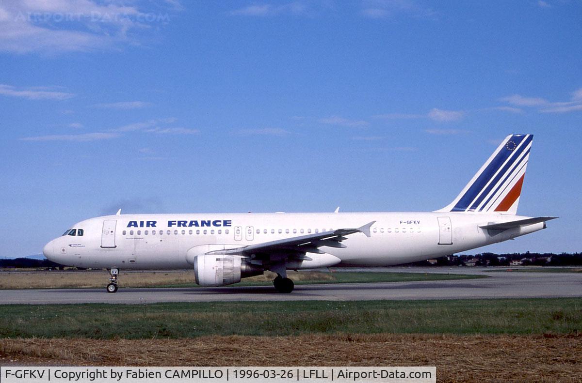 F-GFKV, 1991 Airbus A320-211 C/N 0227, Air France
